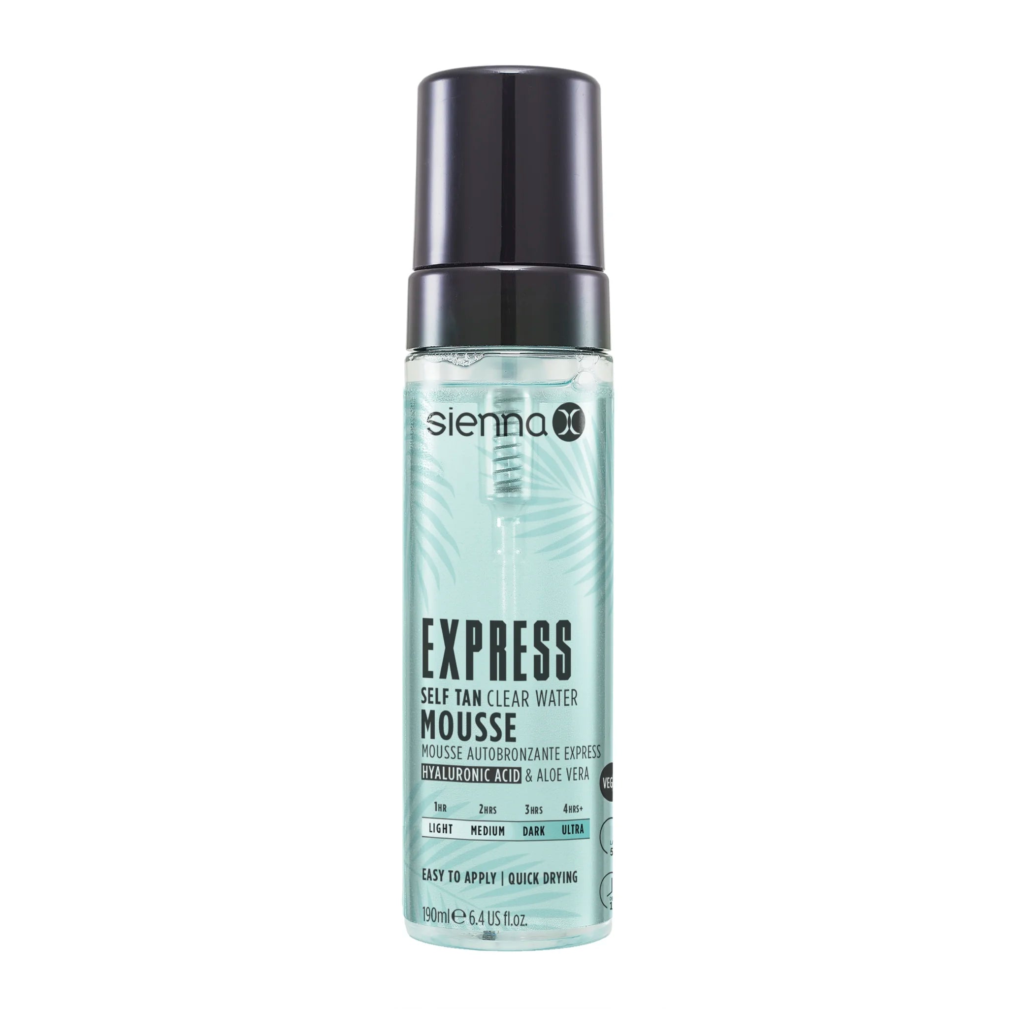 Sienna X Express Self Tan Clear Water Mousse
