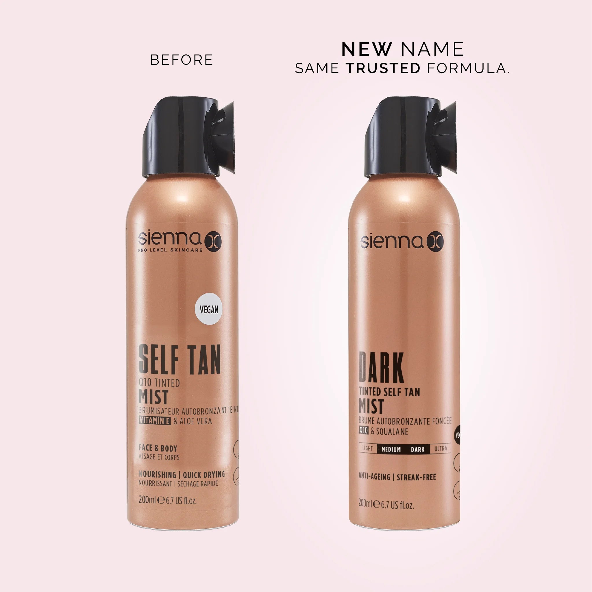 Dark Tinted Self Tan Mist