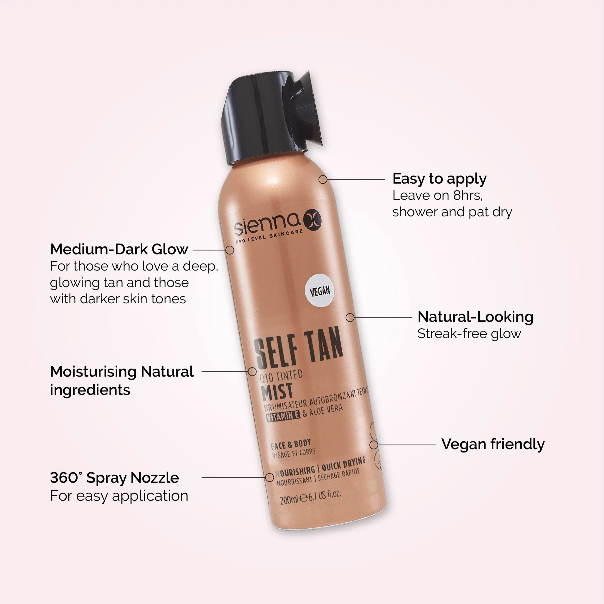 Self Tan Q10 Tinted Mist