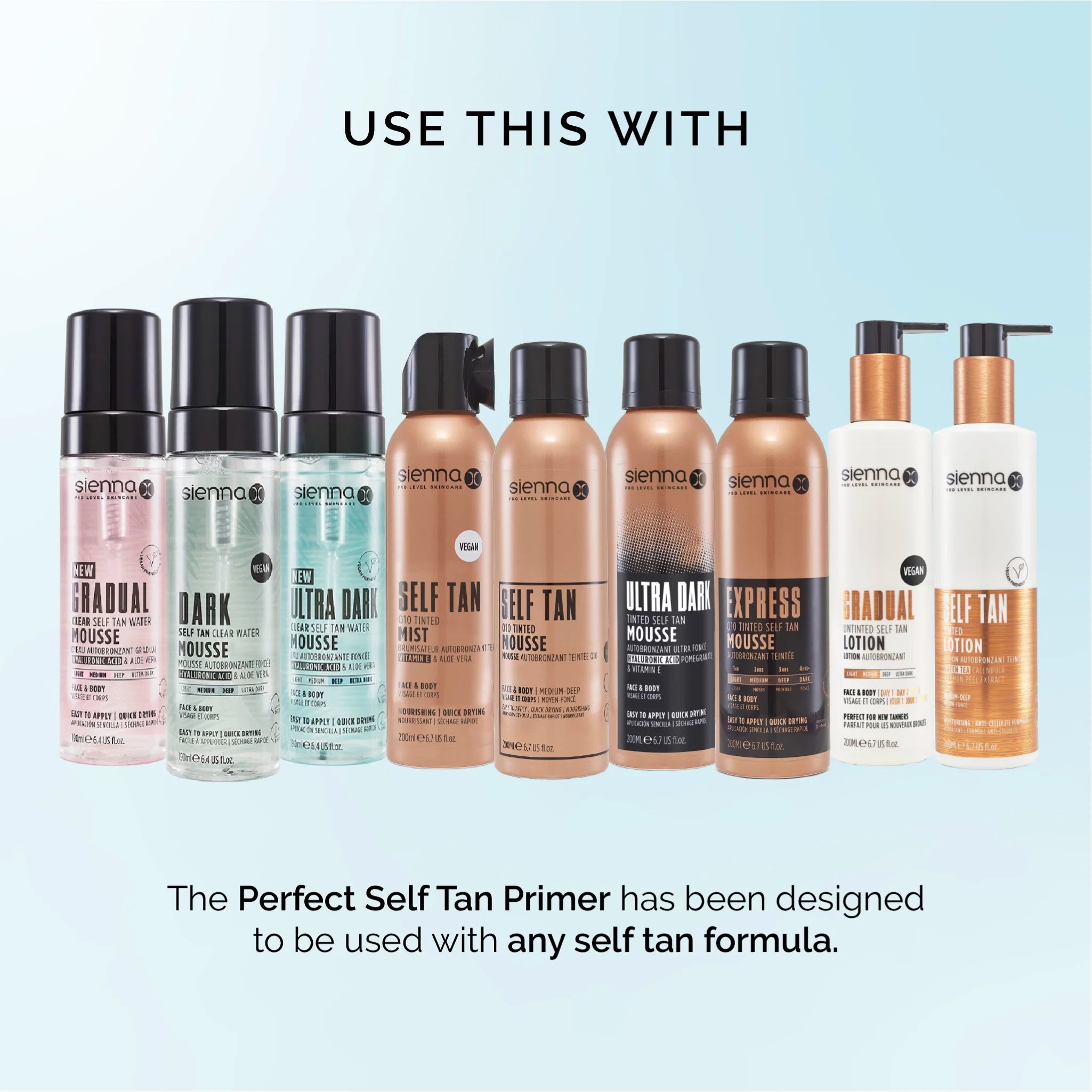 Sienna X Self Tan Collection