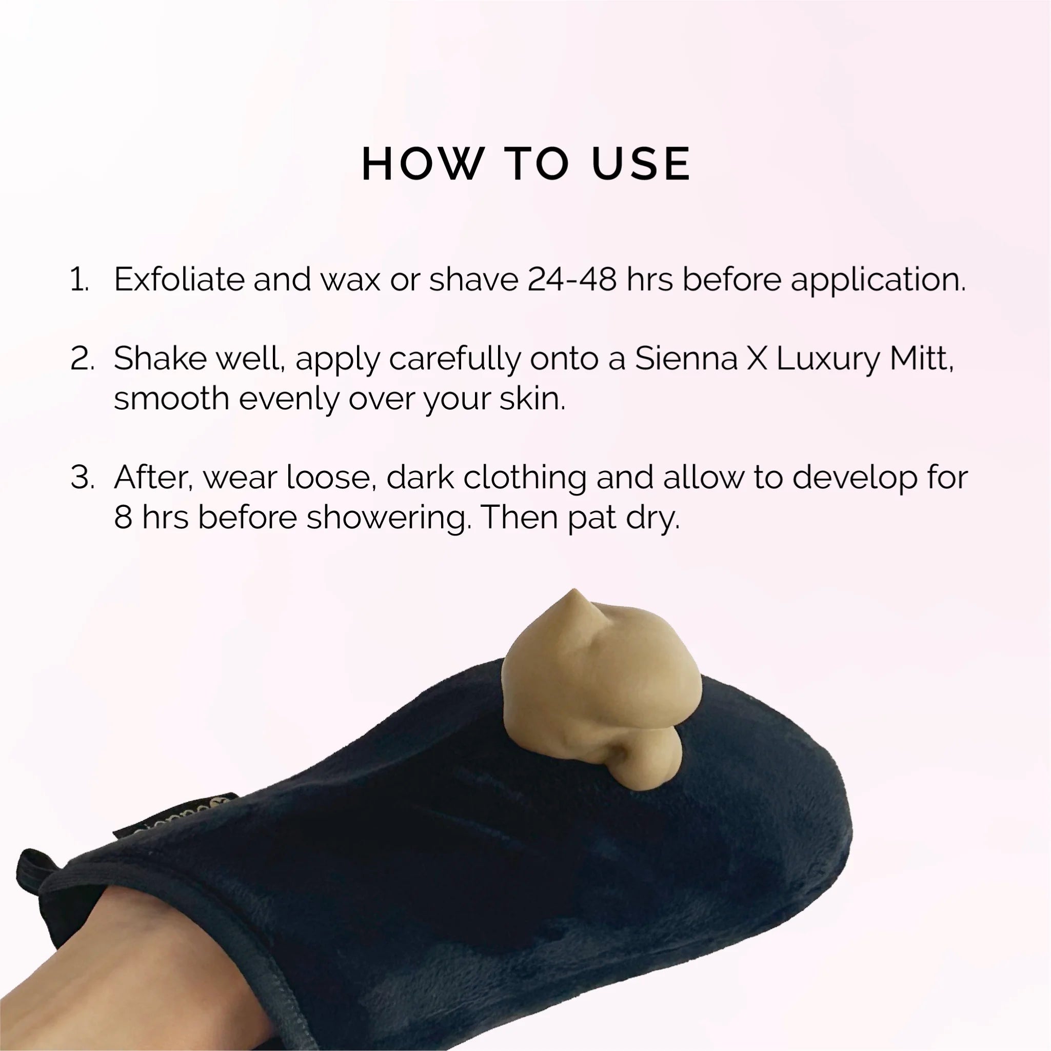 How To Use The Sienna X Self Tan Q10 Tinted Mousse