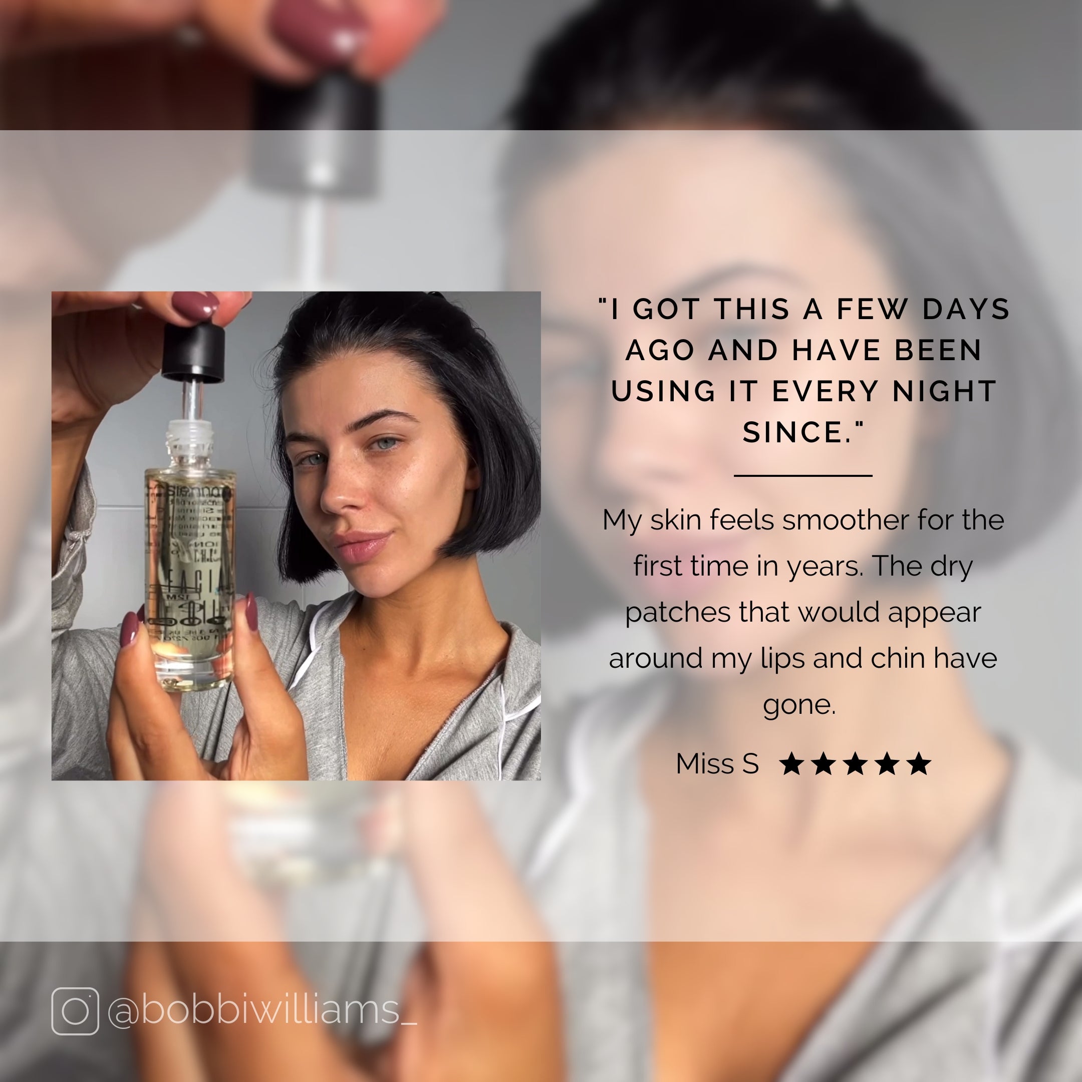 The Facial Oil by Sienna X - Customer Review