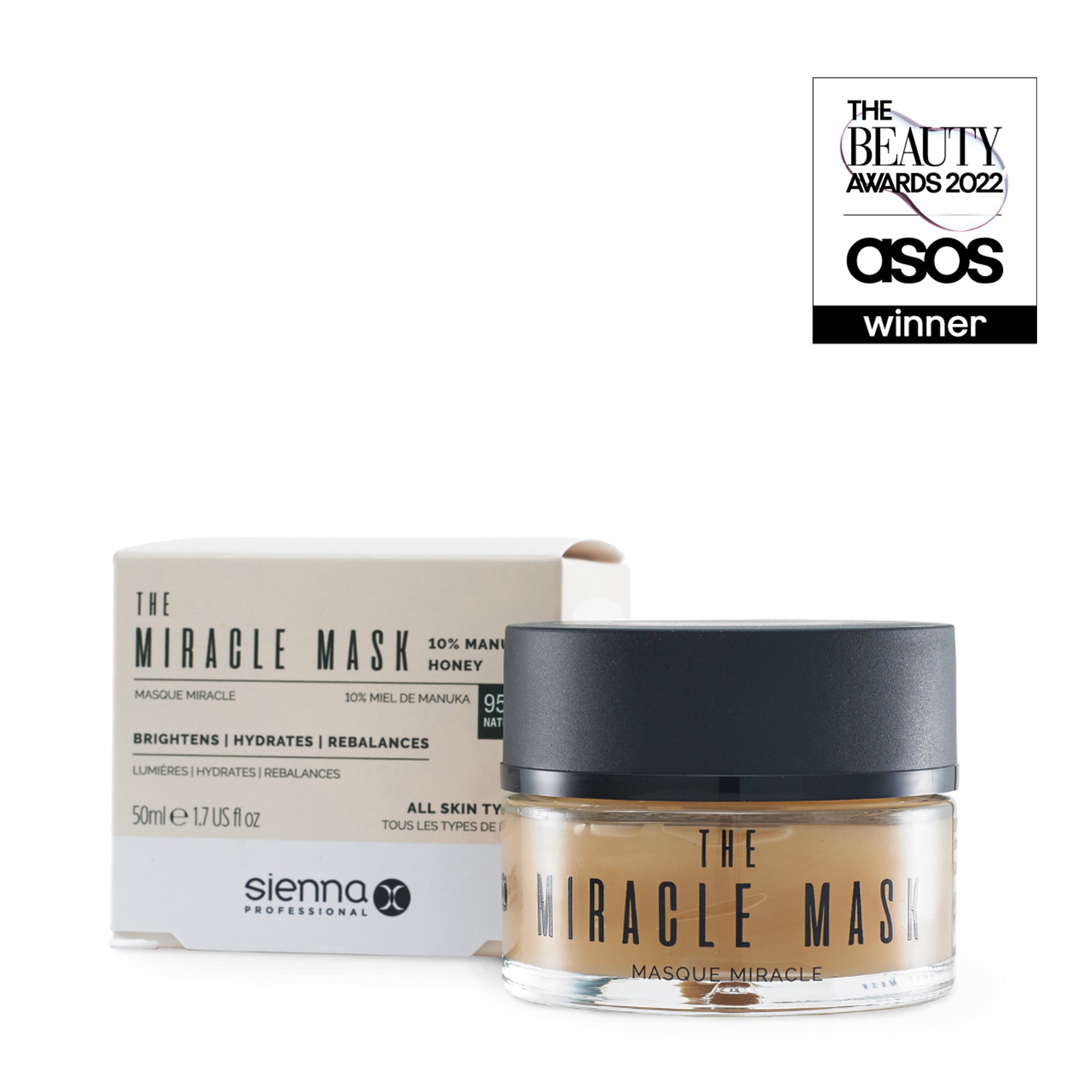 The Miracle Mask by Sienna X - The Beauty Awards 2022 - ASOS Winner