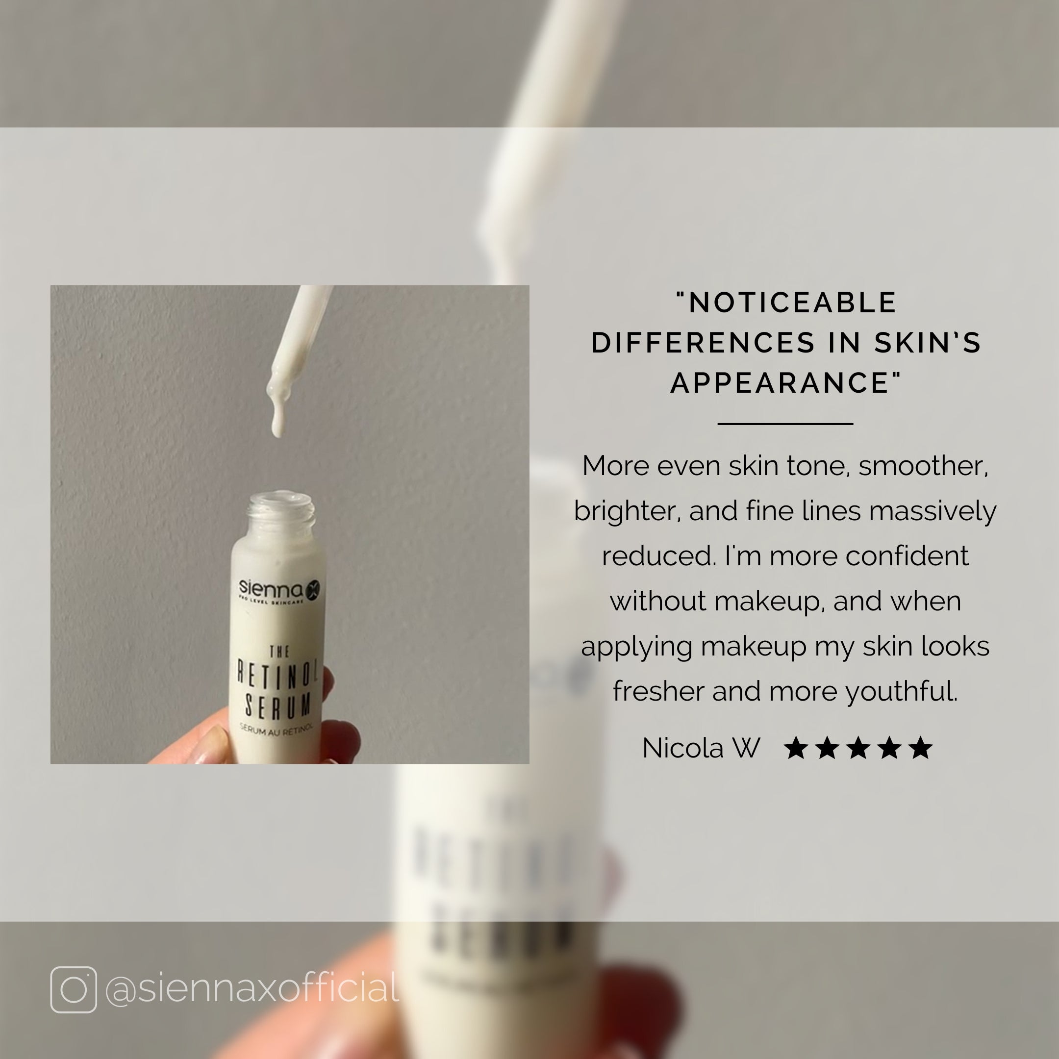 The Retinol Serum by Sienna X