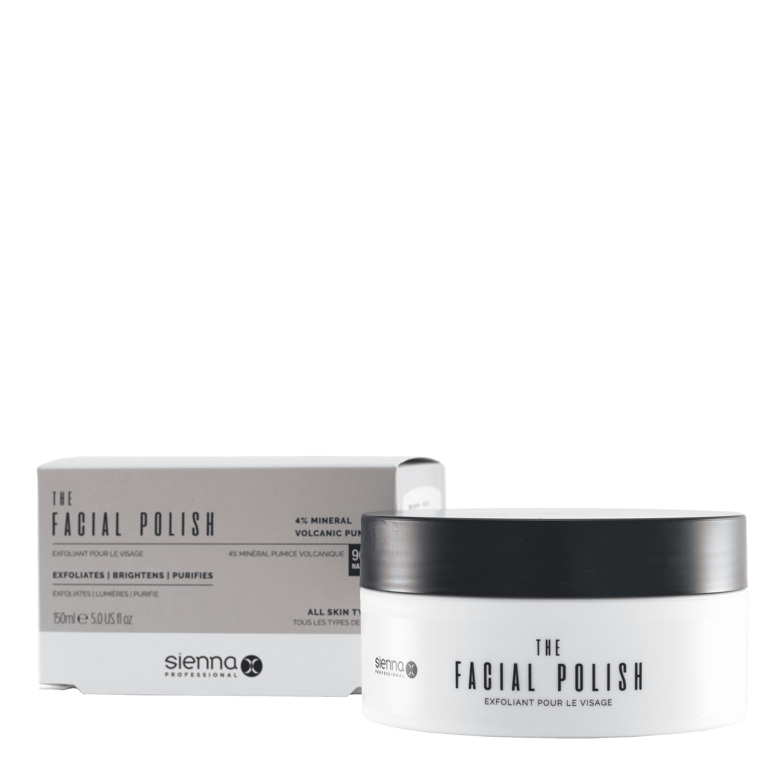 The Facial Polish by Sienna X Jar and Box