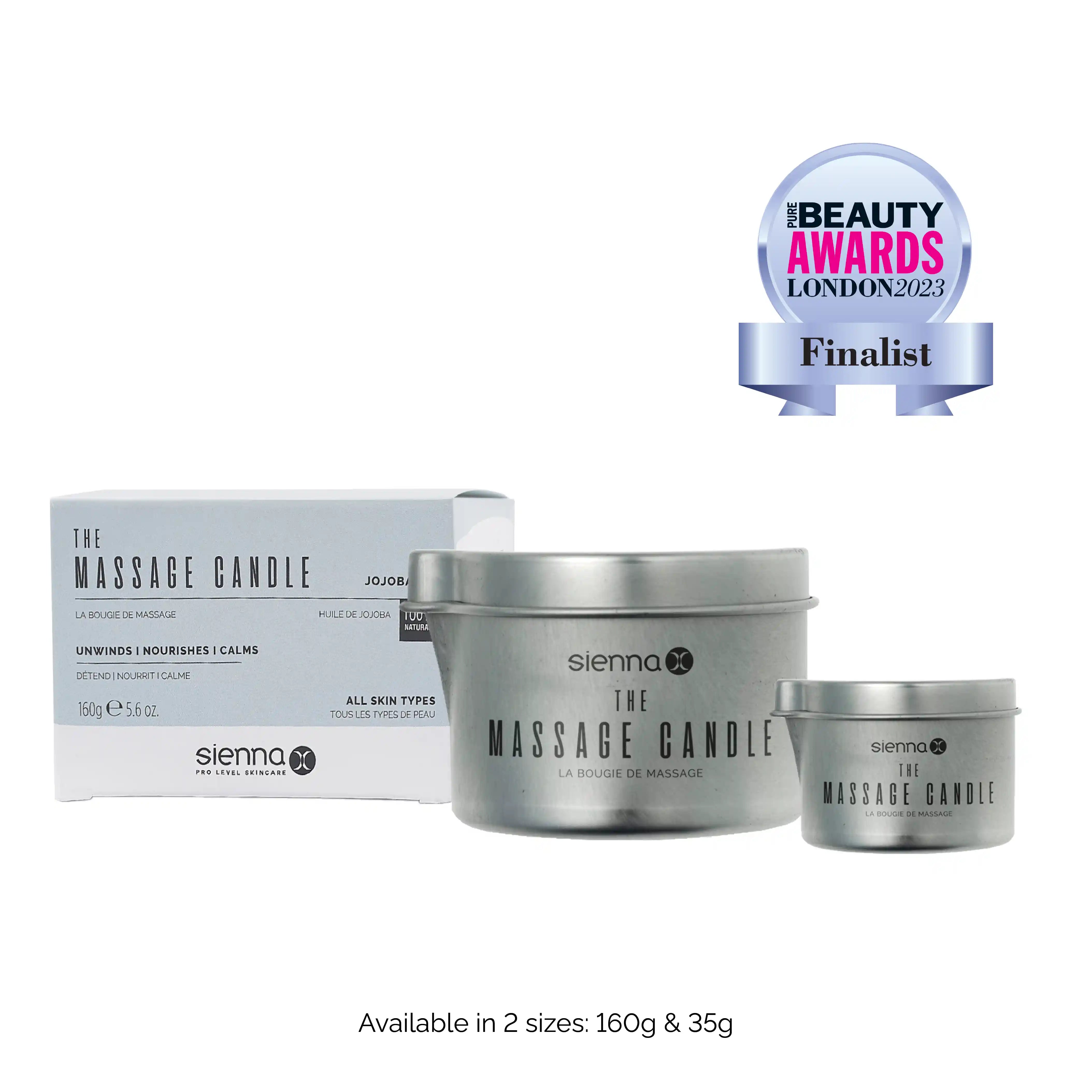 The Massage Candle by Sienna X - Large and Small