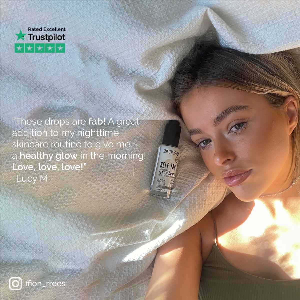 Self Tan Sienna X Serum Drops by Sienna X - Customer Review