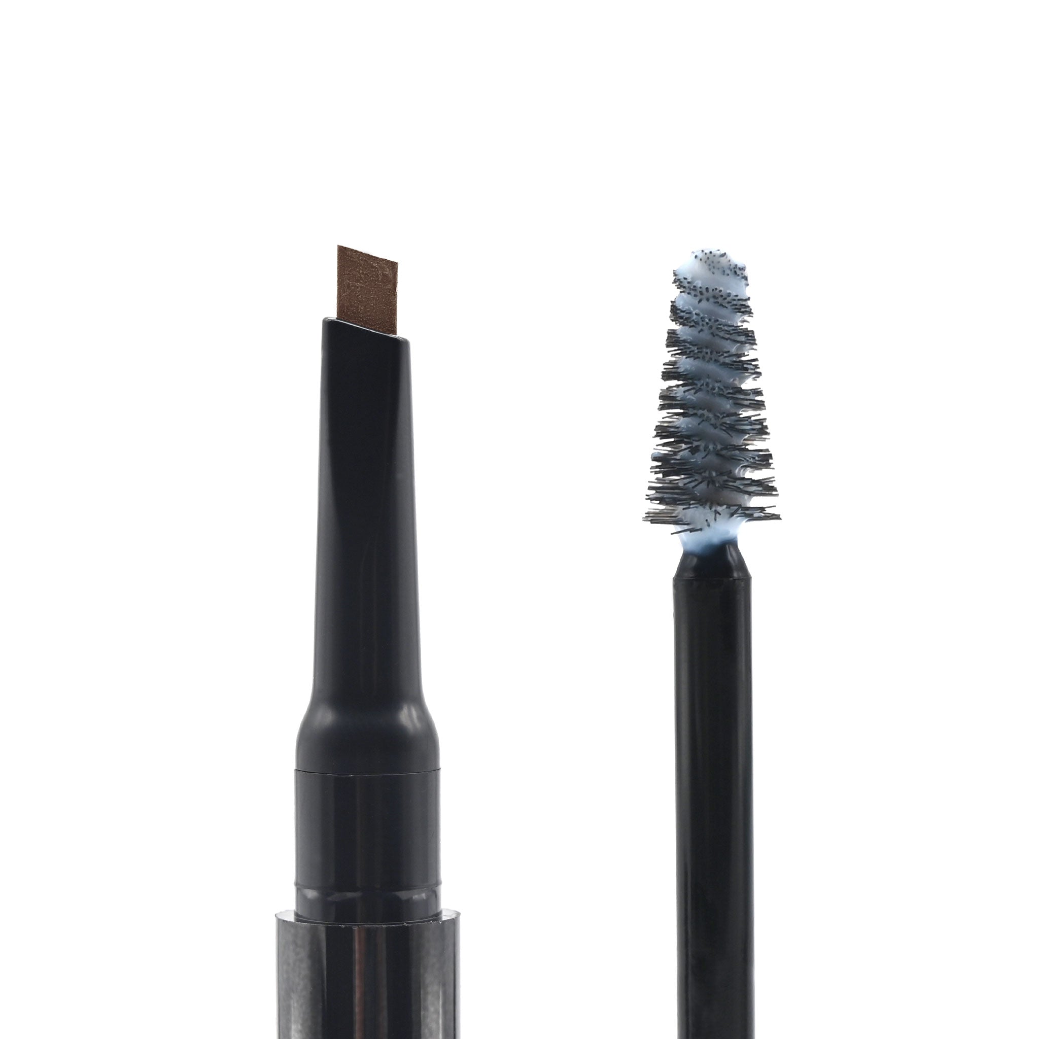 Sienna X Sculpting Brow Pencil + Fixing Serum - Warm Brunette - Close Up
