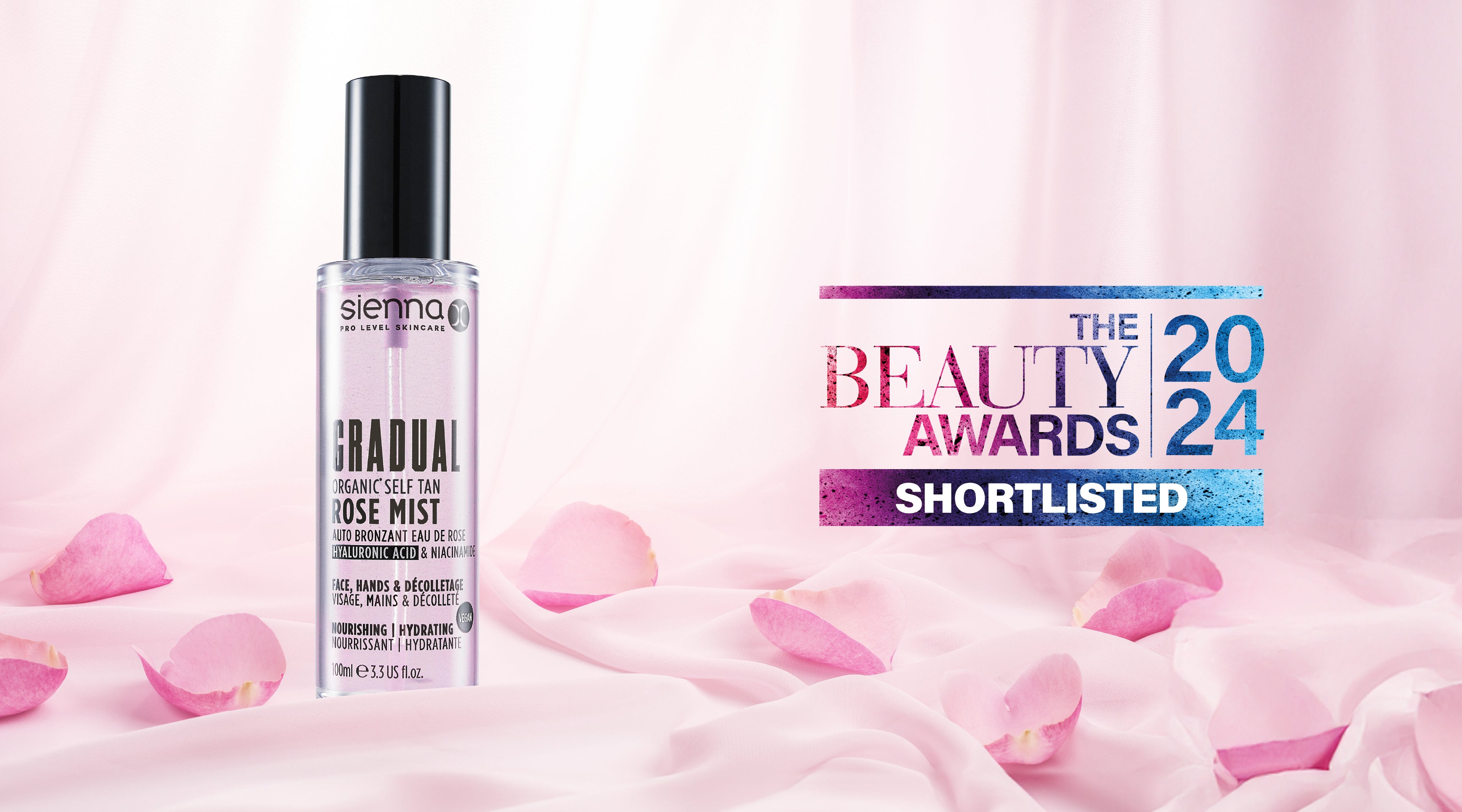 Shortlisted in the Beauty Awards 2024