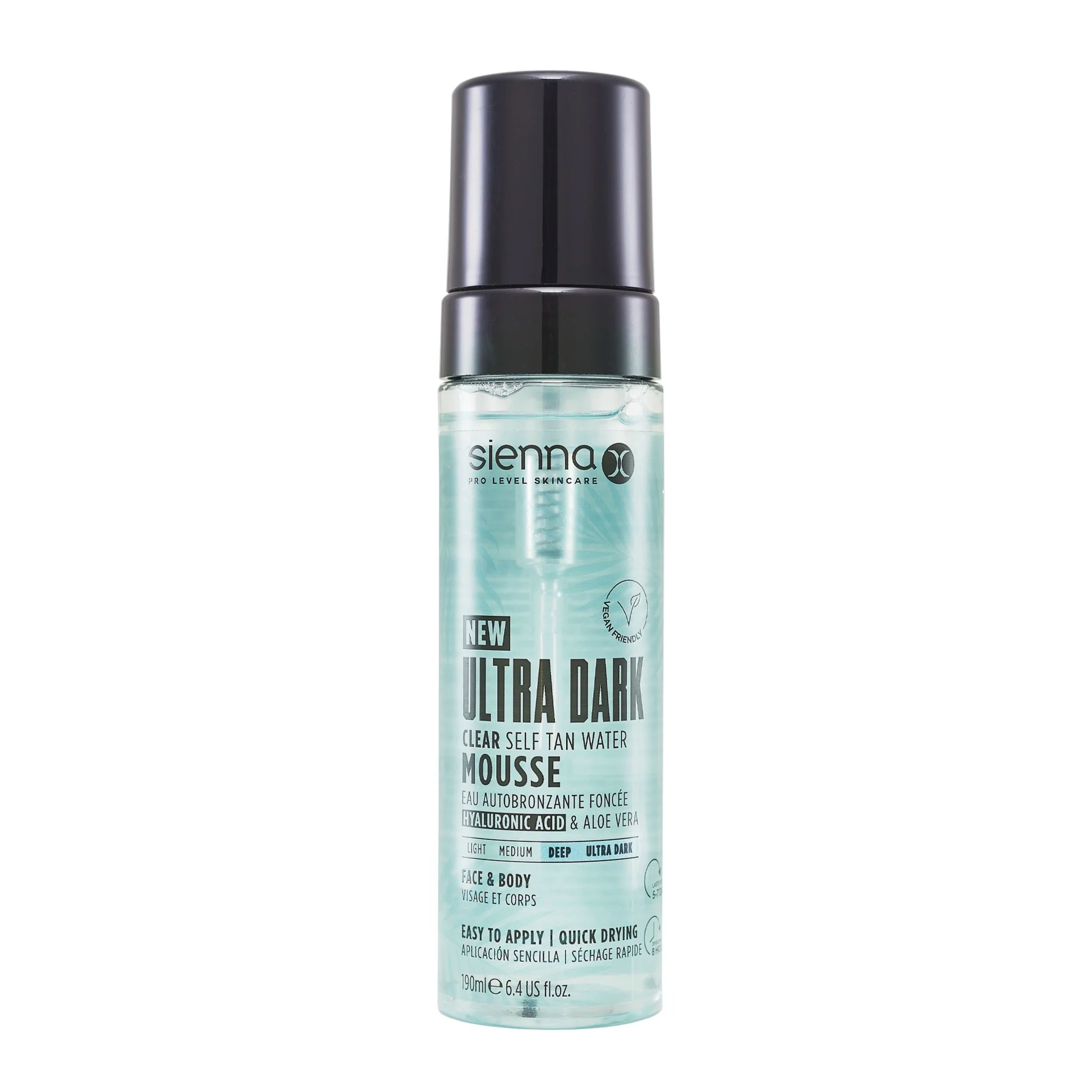 Ultra Dark Clear Tan Water Mousse