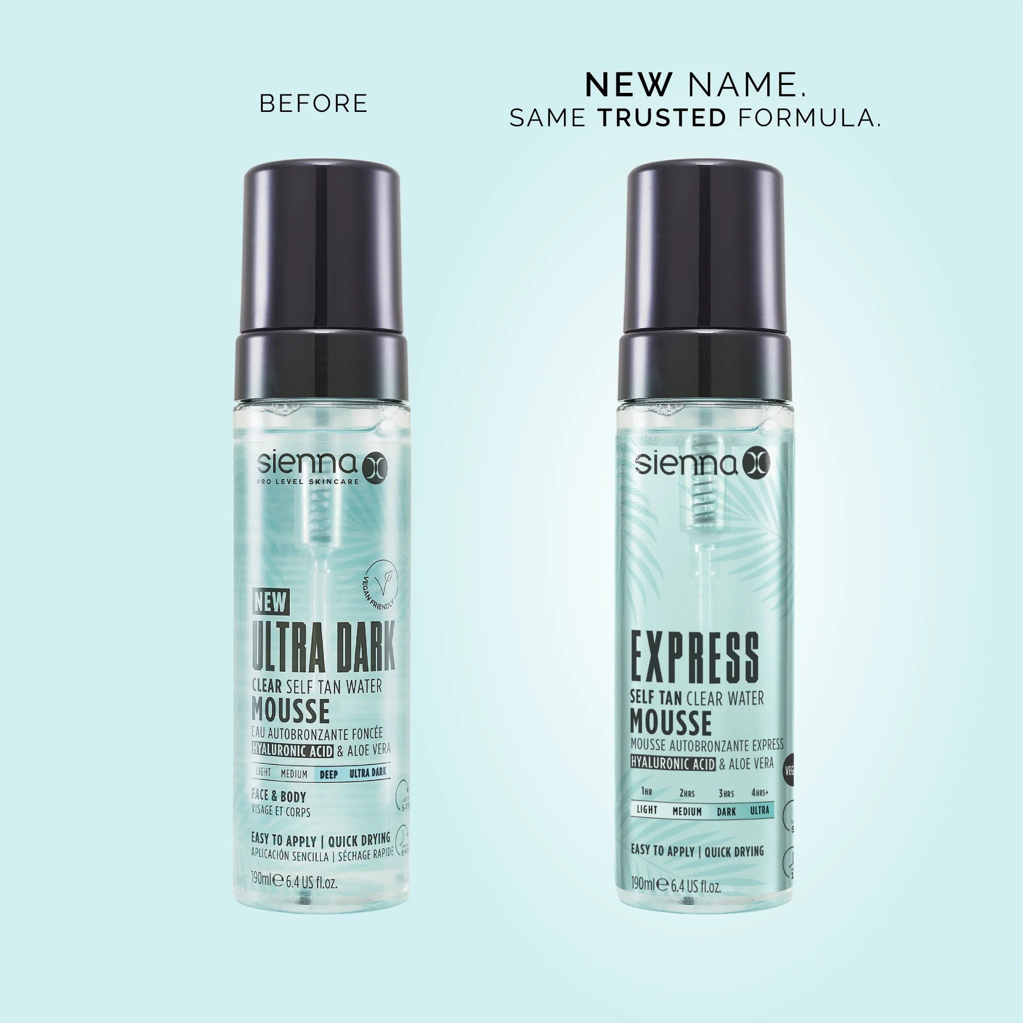 Express Clear Self Tan Water Mousse