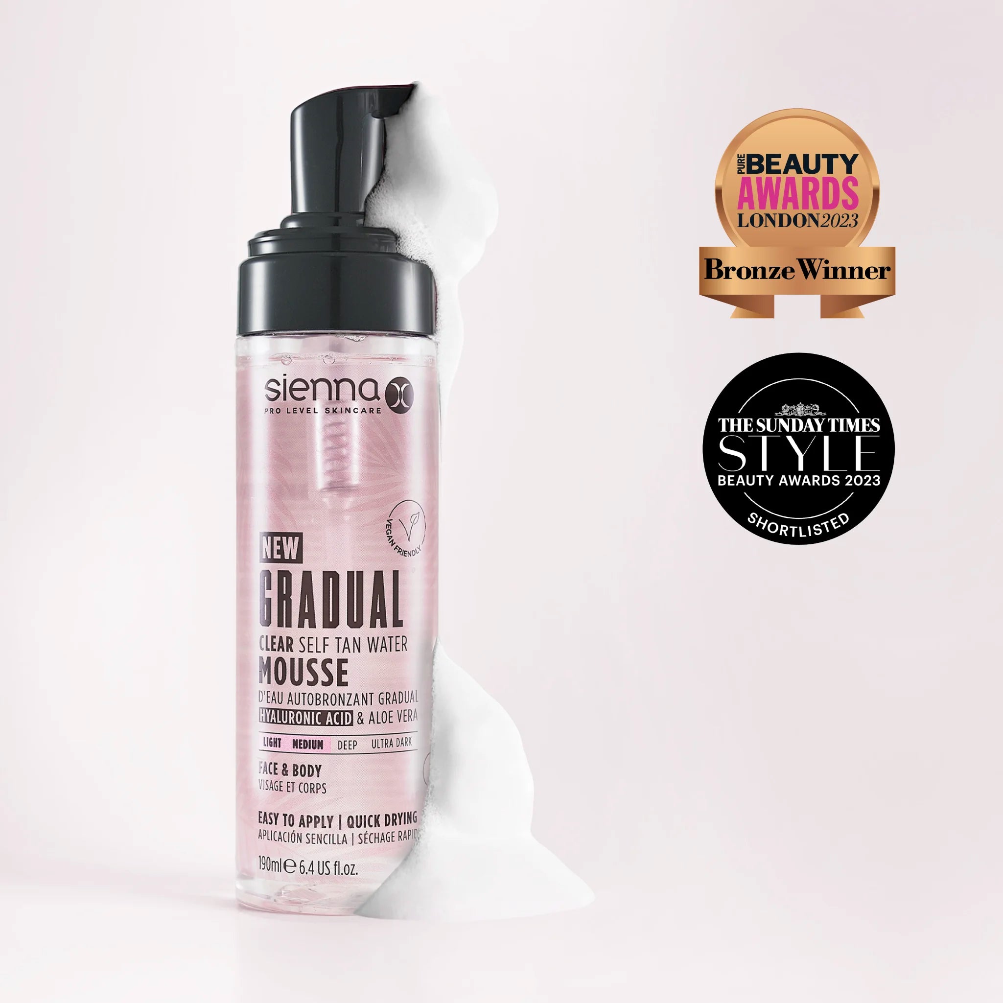 Gradual Clear Tan Water Mousse