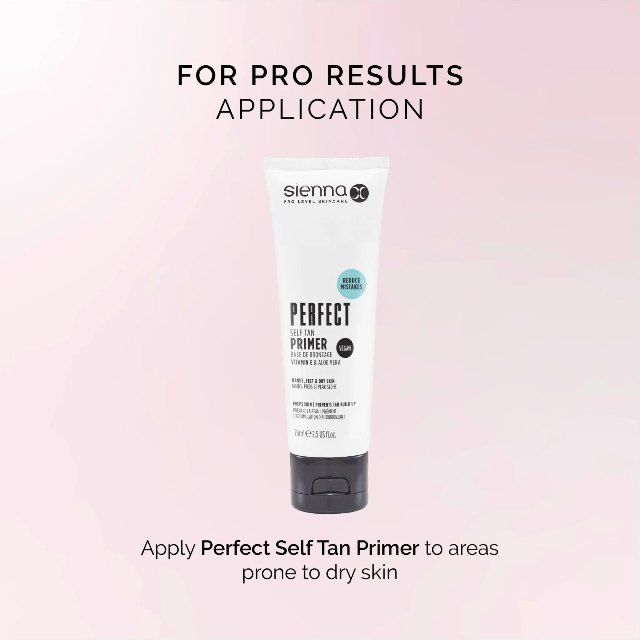 Sienna X | Perfect Self Tan Primer for Pro Results Application