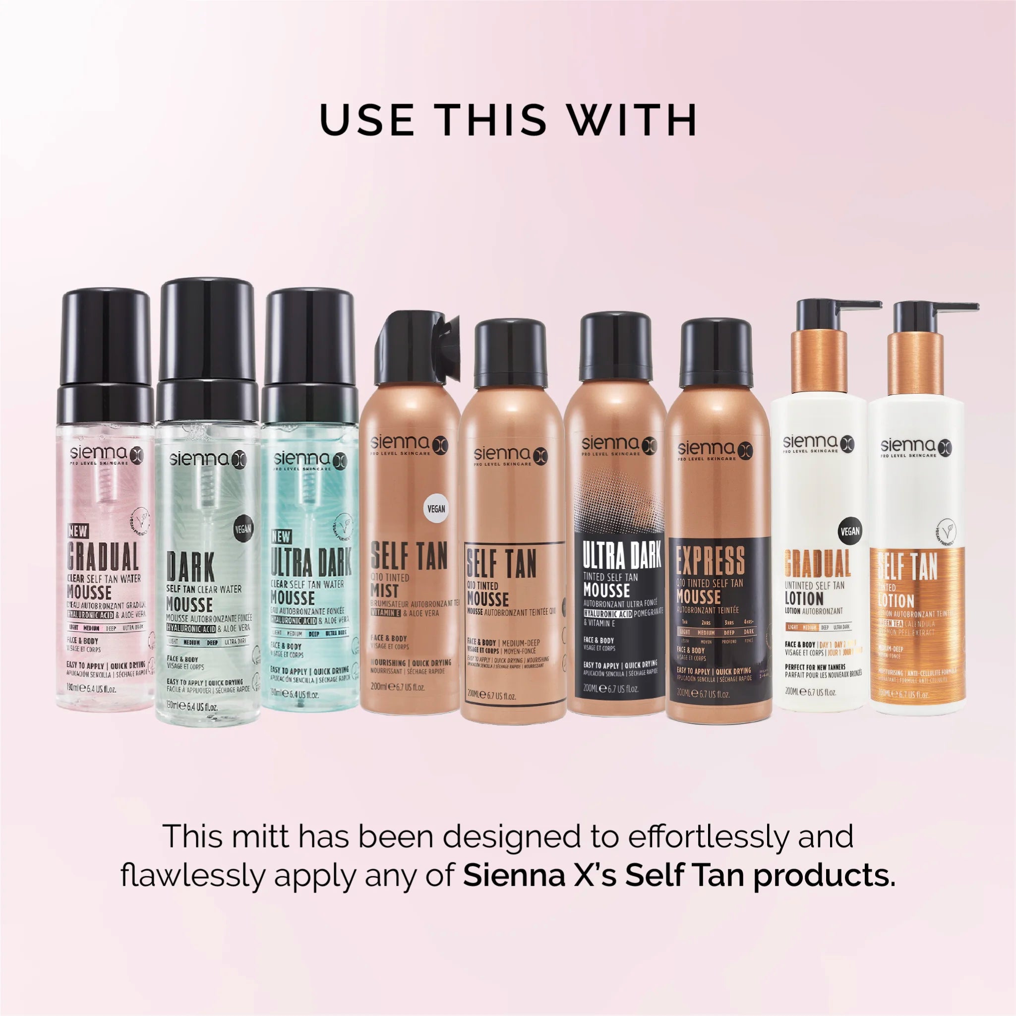 Sienna X Self Tan Collection
