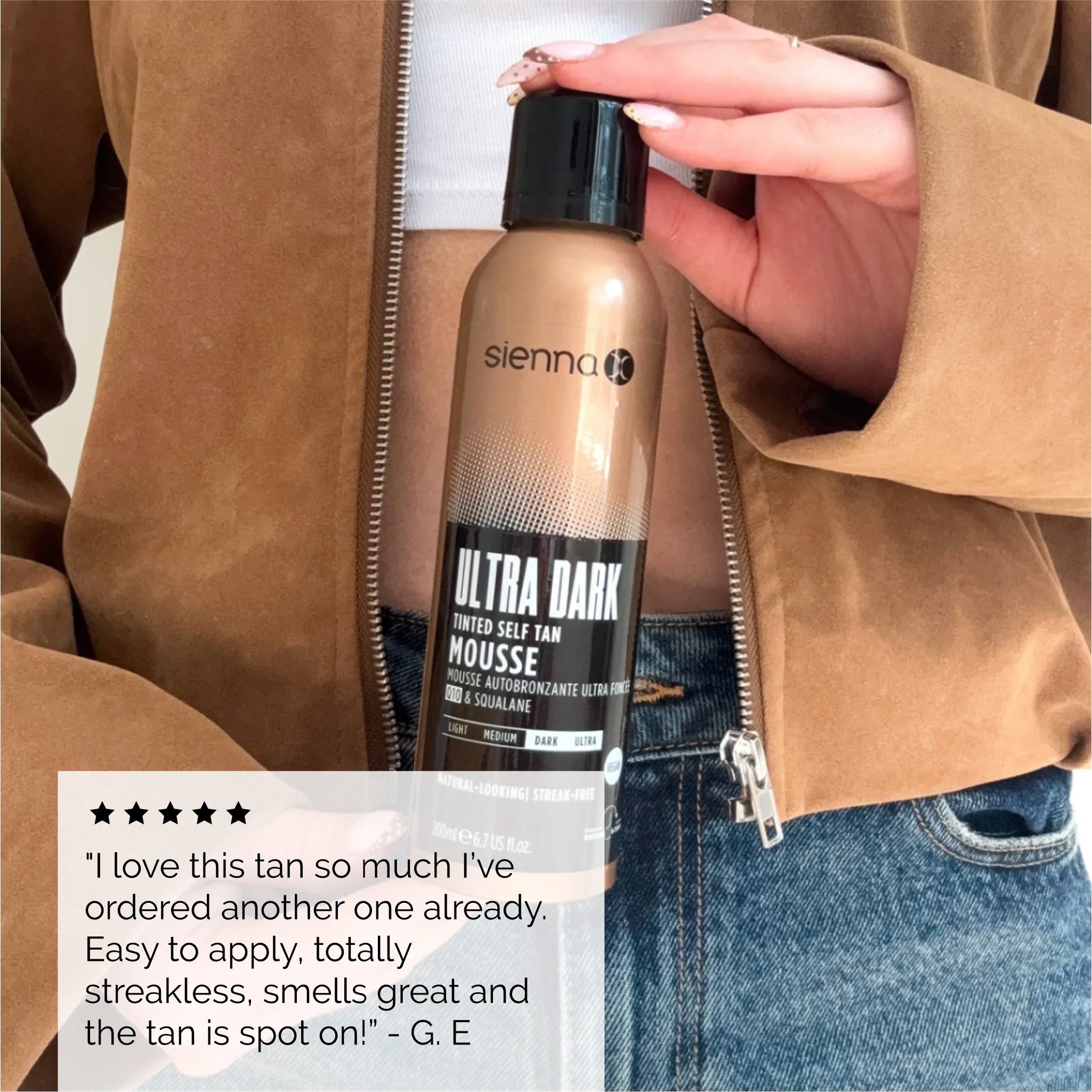 Ultra Dark Tinted Self Tan Mousse