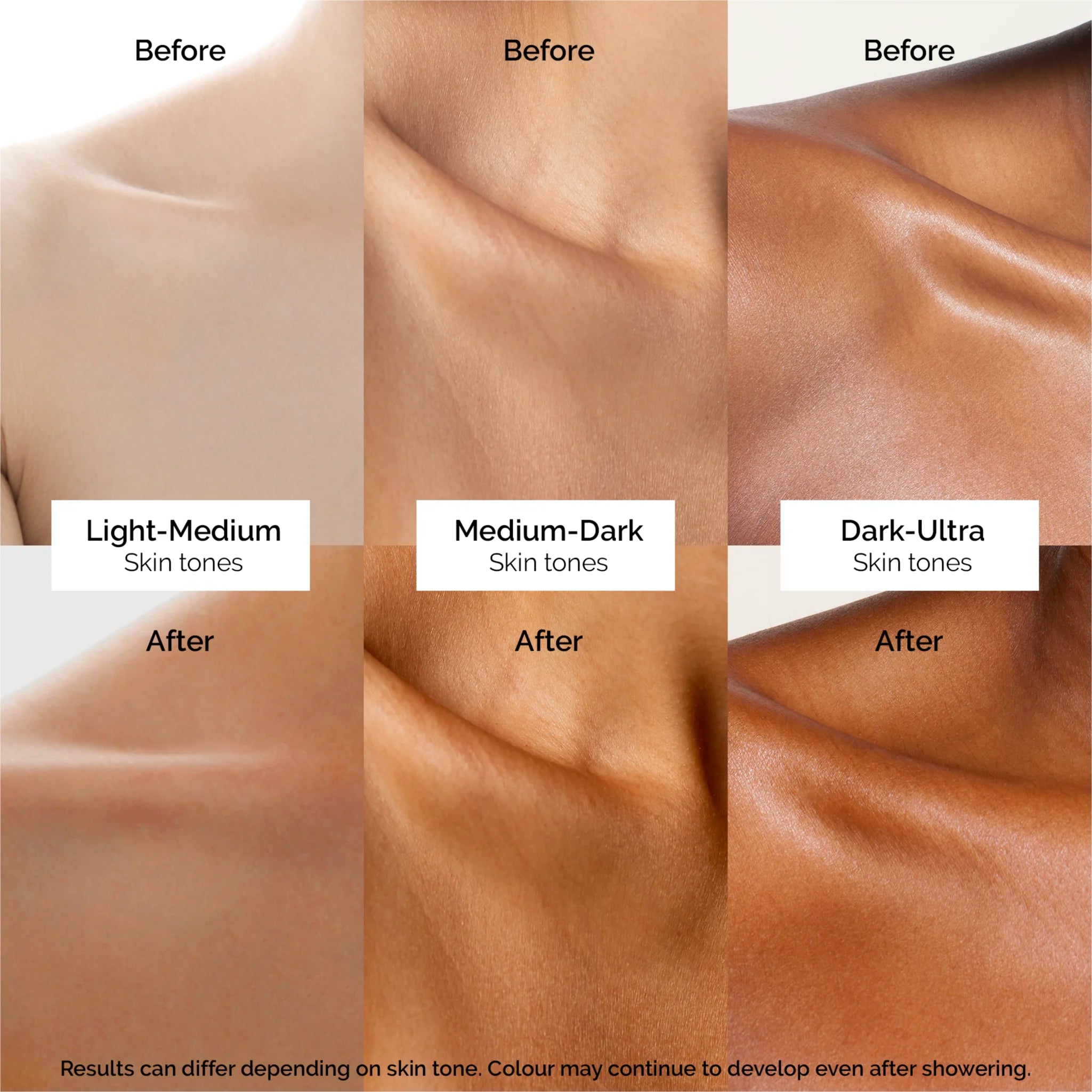 Before & After Sienna X Gradual Self Tan Untinted Lotion
