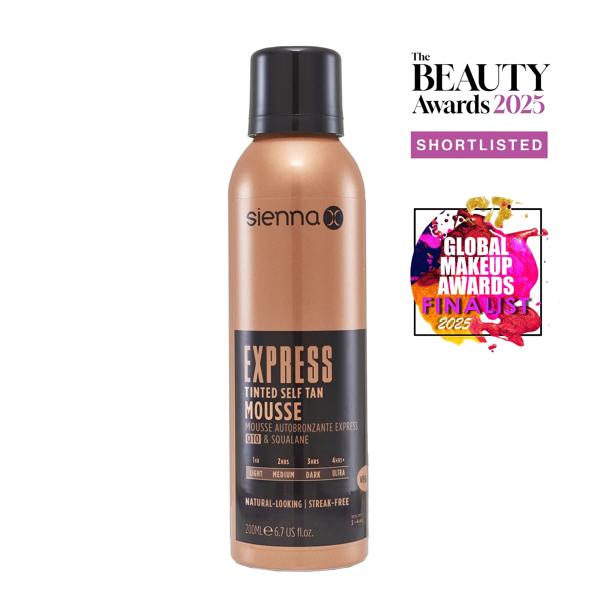 Express tinted Self Tan Mousse